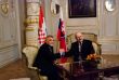 Na Slovensko pricestoval chorvtsky prezident