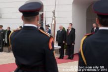Chorvtsky prezident sa stretol s Ivanom Gaparoviom