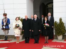 esk prezident Vclav Klaus pricestoval na posledn oficilnu nvtevu Slovenskej republiky