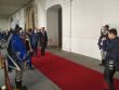 Čestná stráž privítala predsedu vlády Japonska